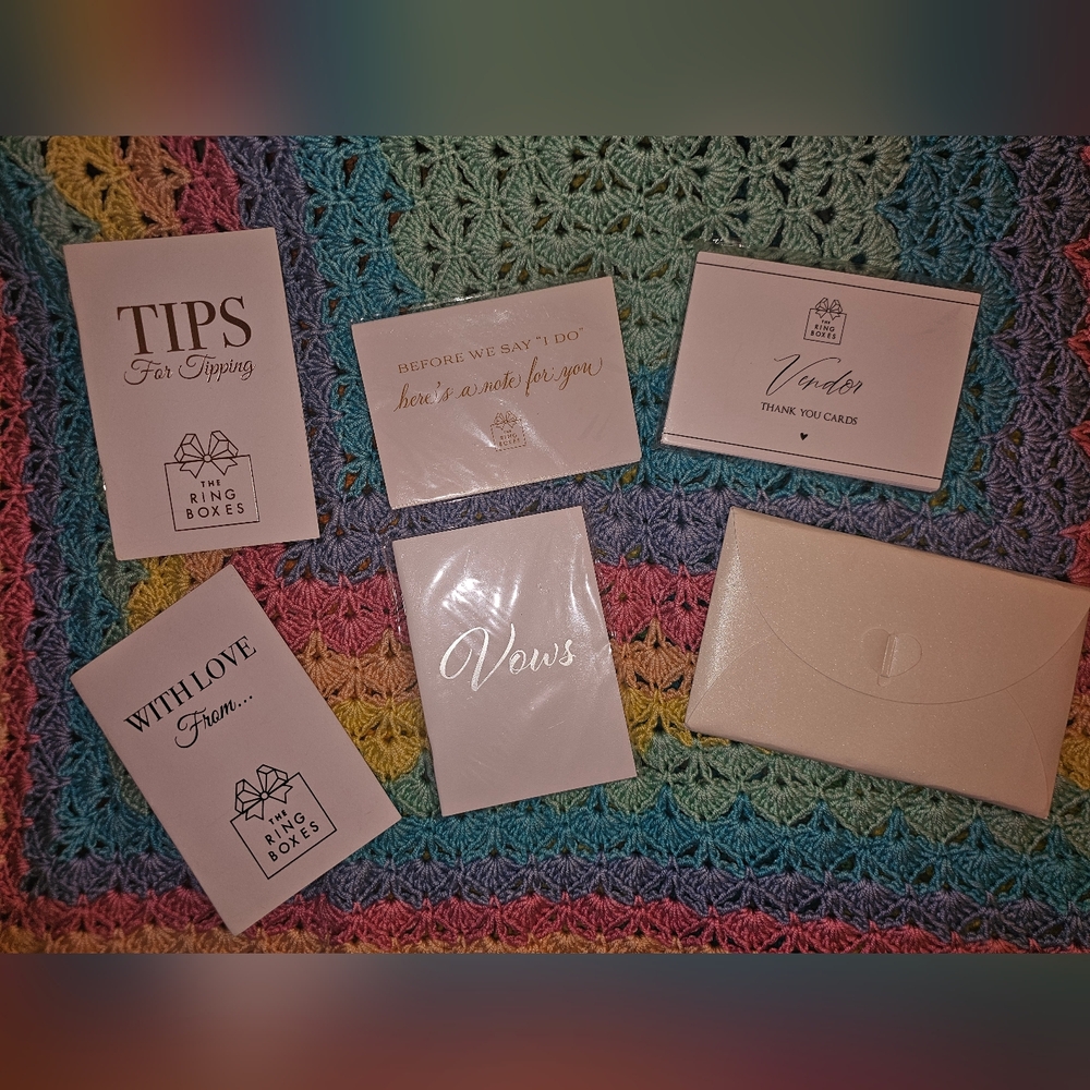 Wedding Stationery Set - The Ring Boxes